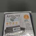 Asnomy Couch Covers for 3 Cushion Couch Stretch Sofa Covers Slipcovers, Pet Protector Furniture Covers for Dogs Cats Spandex Jacquard Fabric Small Checks （Large，Gray）