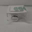 FEITON Bathroom Exhaust Fan with Light, Ceiling Mount, 110 CFM 1.0 Sones 4 Inch Duct, Quiet Square Bath Fan Light Combo, Shower Exhaust Fan with Light