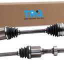 TRQ Front Left and Right CV Axle Assembly Set 2 Piece Compatible with 2013-2019 Lexus GS350 All Wheel Drive 2015-2019 RC350 All Wheel Drive 2016-2017 RC300 2018-2019 RC300 All Wheel Drive