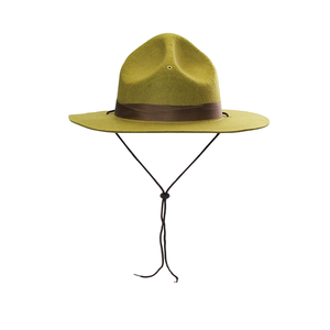 Funny Party Hats Ranger Hat - Brown Drill Sergeant Military Campaign Hat