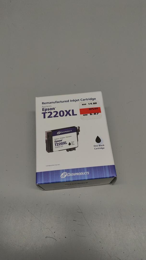 EPSON 220 ltra Ink High Capacity Black Cartridge (T220XL120-S) Works with WorkForce WF-2630,2650, 2660, 2750, 2760 and Expression XP-320,420, 424