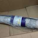 DEXI Marble Bathroom Mat Ultra Thin, 43x24 Non Slip Bath Rug, Light Grey
