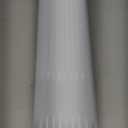 Moxweyeni 1 Pack 3 x 4 Inch, 15 Inch White Aluminum Downspout Extensions Roofing Gutter Downspout DIY Installation for Home Outdoor Drainage