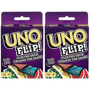 Mattel Uno Flip Card Game, Combo Pack of 2