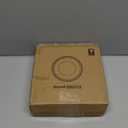 Melamine Beaded Appetizer/Salad/Dessert/Side Plates, Basic White Set of 6, 8.5 inch,Platter, Serving Dishes, Kid-Friendly,Chip and Break-Resistant, Durable, for Indoor and Outdoor, Dishwasher Safe