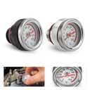 Motorcycle Oil Temperature Gauge,M20x1.5 Oil Temp Temperature Gauge Filler Caps for Motorcycle 0-200 Gauge Engine Valves Caps