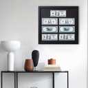 Multi-Dollar Picture Frame,7 Meiyuan Dollar Bill Holder,14X15 Bill Display Case, Currency Display Frame,Easel Stand and Wall Hanger IncludedChristmas and Valentine's Day Gifts.