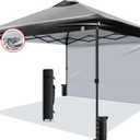 10x10 Pop Up Canopy Tent,10X10FT (Black, 10x10FT)