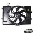 Radiator A/C Condenser Cooling Fan Assembly Replacement for Elantra 2017-2019 Replacement for 25380F2000