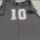 Brand: Big numbers, large varsity style number gifts Number 10 on The Back T-Shirt, L