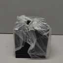 Autumn Alley Farmhouse Black Metal Tissue Box Cover Industrial Galvanized Heavy Guage Metal Tissue Box Holder Modern Style Decor Matte Black Bathroom Accessories Easy Refills