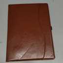 for iPad Pro 12.9 Inch Case 2017/2015 (Old Model,1st & 2nd Generation), Premium PU Leather Business Folio Cover with Auto Wake/Sleep, Document Card Slot, Multiple Viewing Angles,Brown