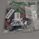 Portable Travel Clothesline with 12 Colorful Clips & Bag, Elastic RV & Camping Clothes Line for Indoor Laundry Drying Line & Outdoor Camping Accessories (Elastic)