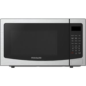 FRIGIDAIRE 1.1 Cu Ft Stainless Steel Countertop Microwave Oven, Multi Function, Programmable, 1000W, residential kitchen, Stainless
