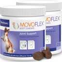 MOVOFLEX Soft Chews Hip and Joint Support Supplement for Medium Dogs -120 Count by Virbac