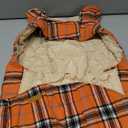 Kuoser Warm Dog Coat, Waterproof Dog Jacket for Extra Large Dogs, Adjustable Durable XXXL Doggie Winter Coat Reversible Puppy Cold Weather Apparel for Large Breed, Orange 3XL