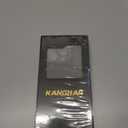 KANGHAR Compatible with iPhone 16 Pro Case, Silicone Checkered Cute Pattern, Camera Protection Soft Slim Shockproof Edge Phone Case for Girls Women -Brown