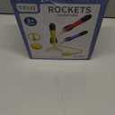 TEMI Rocket Launcher for Kids, 12 Foam Rockets and Launcher Pad, Launch up to 100+ft, Kids Outdoor Toys, Birthday Gift Toys for Kids Boys Girls Age 3 4 5 6 + Years Old