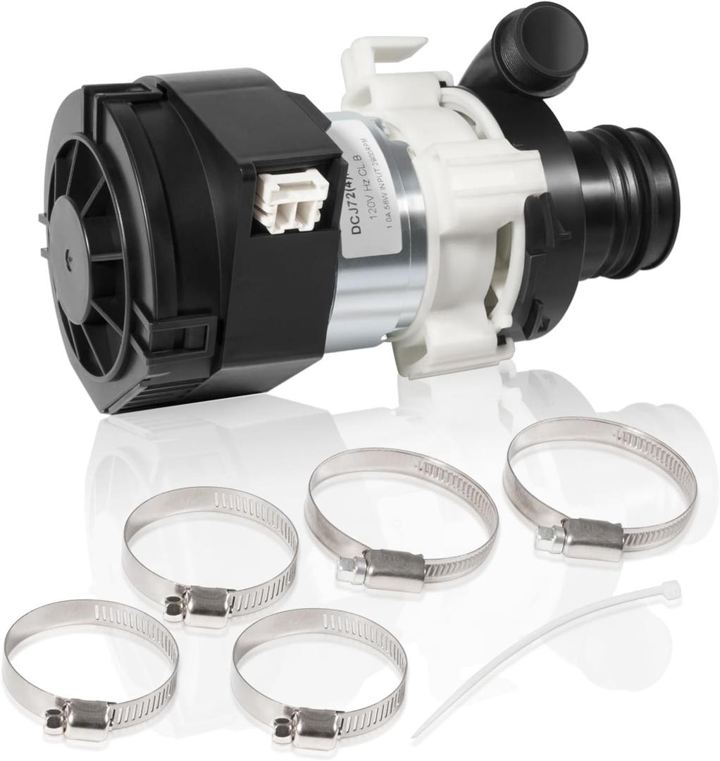 Dishwasher Circulation Pump Assembly Replacement for WD26X23258 WD26X22285 WD26X22518 WD26X22826, Compatible with GE Dishwasher