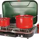 Coleman Classic 3-Burner Propane Camping Stove with InstaStart Ignition, Portable Cooktop with 3 Adjustable Burners & 28,000 BTUs of Power for Camping, Tailgating, Grilling, Hunting & More