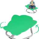 Dollate Kids Sit and Spin Swivel Chair, Kids Swivel Chair, Spinning Chair for Autistic Kids Balance Toys, Toddler Metal Base Spinner Seat, Elephant Non-Slip Wobble Chair for Autism Kids Body Training