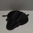 X WING Bike Seat Cushion, Gel Padded Bicycle Seat Cover for Men & Women Comfort, Ultra-Soft Saddle Cushion, Wide Bike Seat Cover Fits with Peloton, Exercise, Stationary, Indoor Outdoor (‎12" x 11")