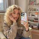 for iPhone 15 Pro Max Case, Cute Dinosaur Collage Pattern with Pastel Dinos, Military-Grade Drop Protection, Cute Soft Slim TPU Protective Cover with Camera Protection for Women & Girls