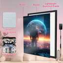 27×40 LED Poster Frame Adjustable Brightness with Remote & Manual Control, 27X40