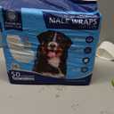 American Kennel Club Male Dog Wrap, Disposable Diapers with Wetness Indicator, Large, 50 Count