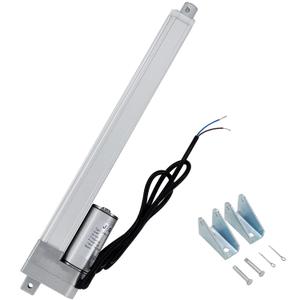12 Inch Stroke 12V Linear Actuator 300N/66lbs Speed 1.77"/sec Electric Actuators with Mounting Bracket for Home Automation, Window Opener,Door Opener