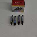 Canon CLI-271 Genuine BK/CMY 4 Color Value Pack, Compatible with MG6820, MG6821, MG6822, MG5720, MG5721, MG5722, MG7720, TS5020, TS6020, TS8020, and TS9020 (Optional) Printers