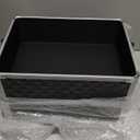 Stagiant Rolling Makeup Case Cosmetology Case on Wheels 4 in 1 Large Cosmetic Organizer Train Case Makeup Travel Case with Key Swivel Wheels Nail Artist Salon Storage Traveling Cart Trunk Black