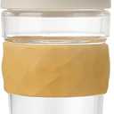 Coffee Mugs Portable Glass Cup Drinking Cup Office Glass Water Cup with Straw Large Direct Drinking Tea Milk Cup Bottles Heat Resistant