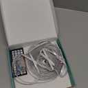 zoegi Outdoor LED Strip Lights Waterproof,Music Sync RGB IP68 Outside Led Light Strips Waterproof with App and Remote,Exterior Led Rope Lights for Deck,Balcony,Roof,Garden,Pool (50FT)