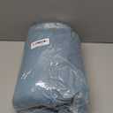 puredown Soft Feather Down Throw Blanket Lightweight Packable Couch Throw for Indoor and Outdoor Use, Throw 50"X70", Teal Blue