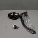 Snorkeling Gear for Adults Youth, Nearsighted Anti-Fog Diving Mask & Silicone Dry Snorkel for Scuba Diving Spearfishing Freediving (-2.5, Black)