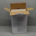 Nxconsu 2Pack Cabinet Shelves Stackable Organizer Rack Riser for Kitchen Cabinet Pantry Cupboard Counter Countertop Home Organization Storage Space Saver Heavy Duty Metal Nonslip White Tall (16.1W  8.3D  9.5H)