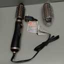 Beautimeter Hair Dryer Brush 3-in-1 Hair Styler, Rotating Blow Dryer Brush with 2-Inch and 1.5-Inch Brushes (Gold)