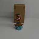 Solar Tiki Statue Outdoor Decor-Tiki Bar Decor-Garden Tiki Surfing Statues Waterproof Decoration Figurine for Tiki Bar,Patio,Balcony,Yard,Lawn,Table,Desk 9.92 Inches Tall