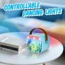 Frozen Toys for Girls Mini Karaoke Machine for Kids Princess Toys 3 4 5 6 7 8 9 10 Year Old Girl Birthday Gifts Kids Toys Toddler Wireless Microphones