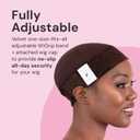 Milano Collection GripCap All in One WiGrip Comfort Band & Wig Cap in Brown