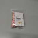 Christmas Dog Collar with Bow Tie, Pink Christmas Tree Collars for Dogs, Adjustable Pet Collar with Cute Xmas Tree Pendant, Winter Dog Accessories for Small Medium Large Dogs M