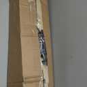 Mahjong Racks with Pushers 4PCS Set Majiang Tile Holder Acrylic Mahjong Racks Accessories and Gifts (Glitter Blue)