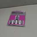 McGard 24157 Chrome Wheel Lock Set, Cone Seat, M12x1.5 Thread, 13/16 Key Hex