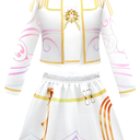 Aynoltb Girls 3PCS Outfit Kids Fashion Singer Costume Set Youth Halloween Stage Show Clothes Set 4-5T