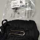 Herseas 2 Piece Bikini Set U-Wire Cutout Popular Swimsuit High Waisted Textured 2026 Summer Beach Swim Bathing Suits (Black) XL