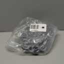 Zcaukya 6FT Halloween Plastic Chains-Costume Accessories, Fake Black Chain Links for Decor Haunted House, Prisoner Theme, Scary Party Horror Props