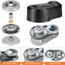 Torque Converter 30 Series Mini Bike 2-7Hp Go Kart CVT Clutch 3/4 inch 10T #40/41/420&12T #35 Chain Drive Belt Pulley for Predator 212cc, Manco Comet TAV2 Mini Bike Engine Replace for 219552A 218353A