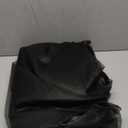 Garage Door Screen, 16x7 Ft Magnetic Closure Heavy Duty Weighted Bottom Garage Screen Doors for 2 Car Garage, Fiberglass Mesh Anti Annoying Animal Out (Black)