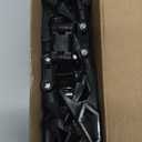 Pack of 4 Flexible Documents Holder Foldable Adjustable Copy Paper Holder Clip for Computer Monitor Handy Artist Supplies Rack Canvas Clamp Double Head Typing Painting Easel Accessory(Black)